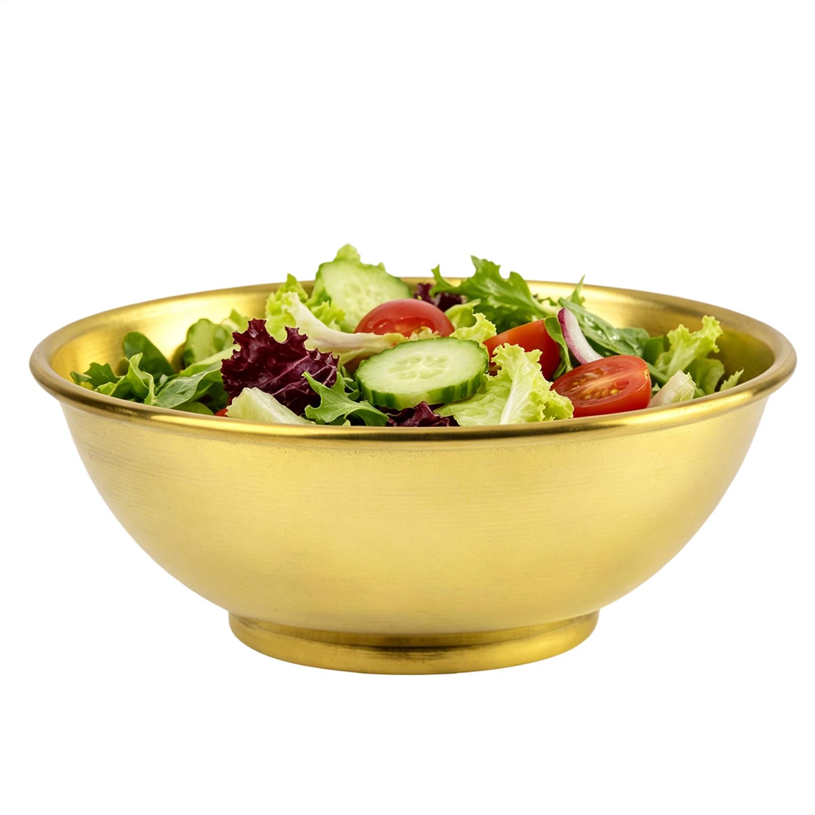 Kitchen Baking Bowls - Kupferschüssel, große Rührschüssel, Salatschüssel, Aufbewahrungsschüssel, Servierschüssel