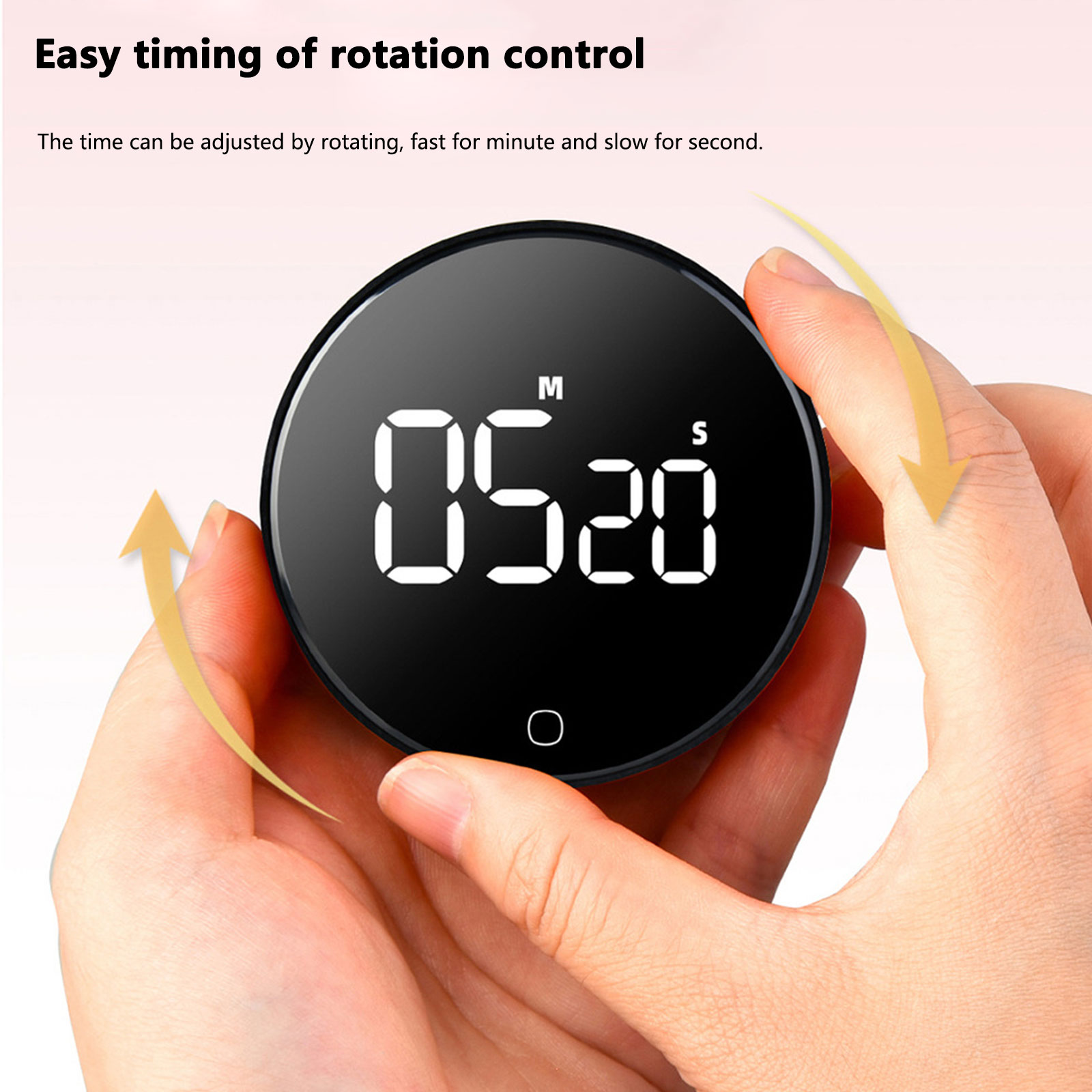 Baking Kitchen Design - LED Digitaler Küchentimer USB-Aufladbar Magnetischer Back-Countdown-Reminder