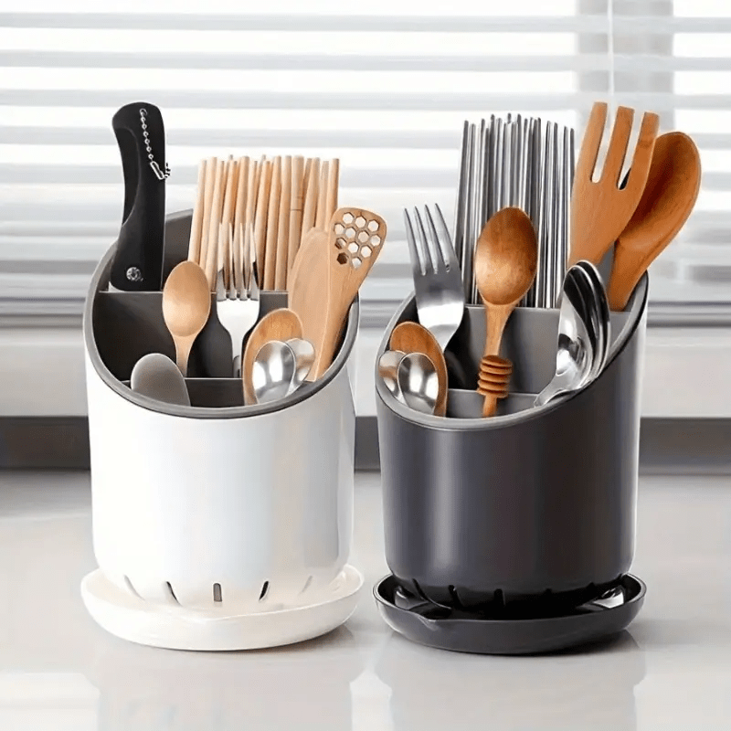 Kitchen Baking Tray Organizer - 1 Stück Küchen-Stäbchenhalter, Abtropfbox für Küchenutensilien,