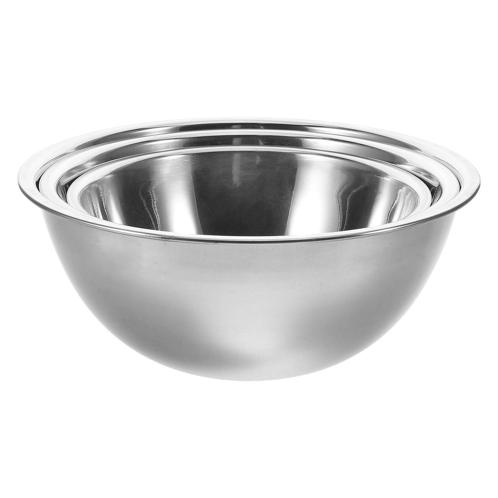 Kitchen Baking Bowls - 3-teiliges Edelstahl-Rührschüssel-Set mit Großer Kapazität und