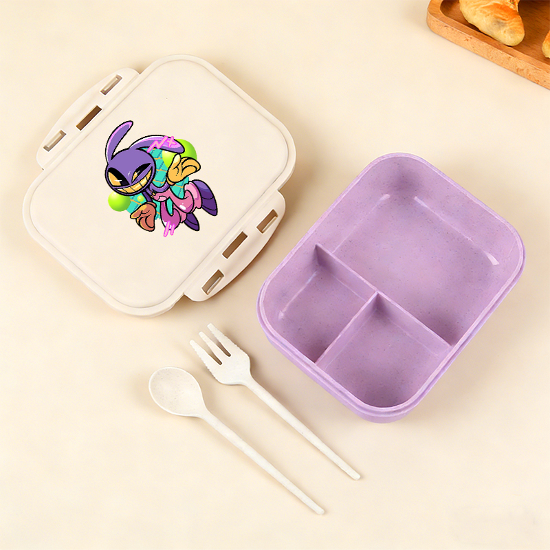 Kitchen Baking Tray Organizer - Anime Amazing Digital Circus Lunchbox, tragbare