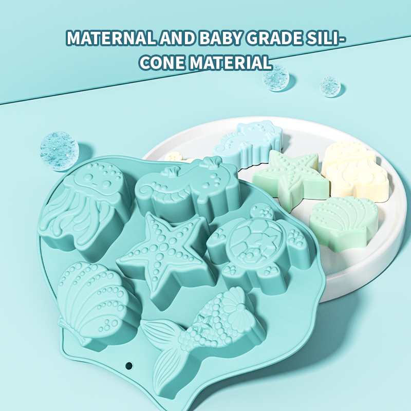 Ozean-Fondant-Silikonform Musc – Kitchen Baking Utensils Bewertung und Preis