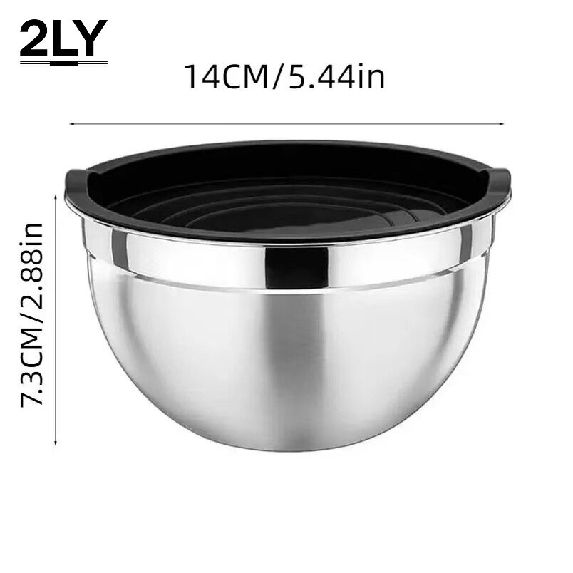 Verstärkte Edelstahl-Rührschüs – Kitchen Baking Bowls Bewertung und Preis