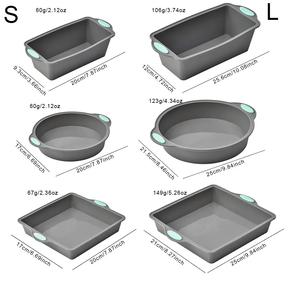 Graue hitzebeständige Silikon- – Kitchen Baking Utensils Bewertung und Preis