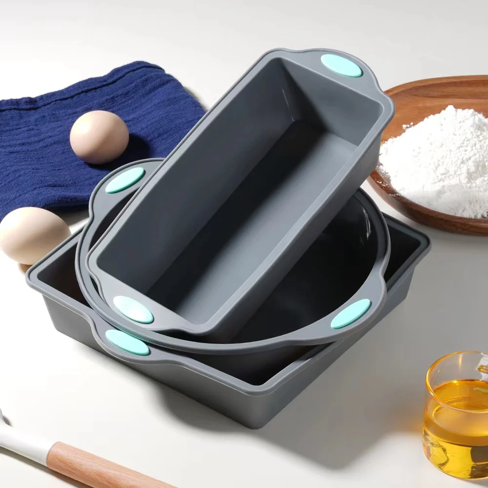 Graue hitzebeständige Silikon- – Kitchen Baking Utensils Bewertung und Preis