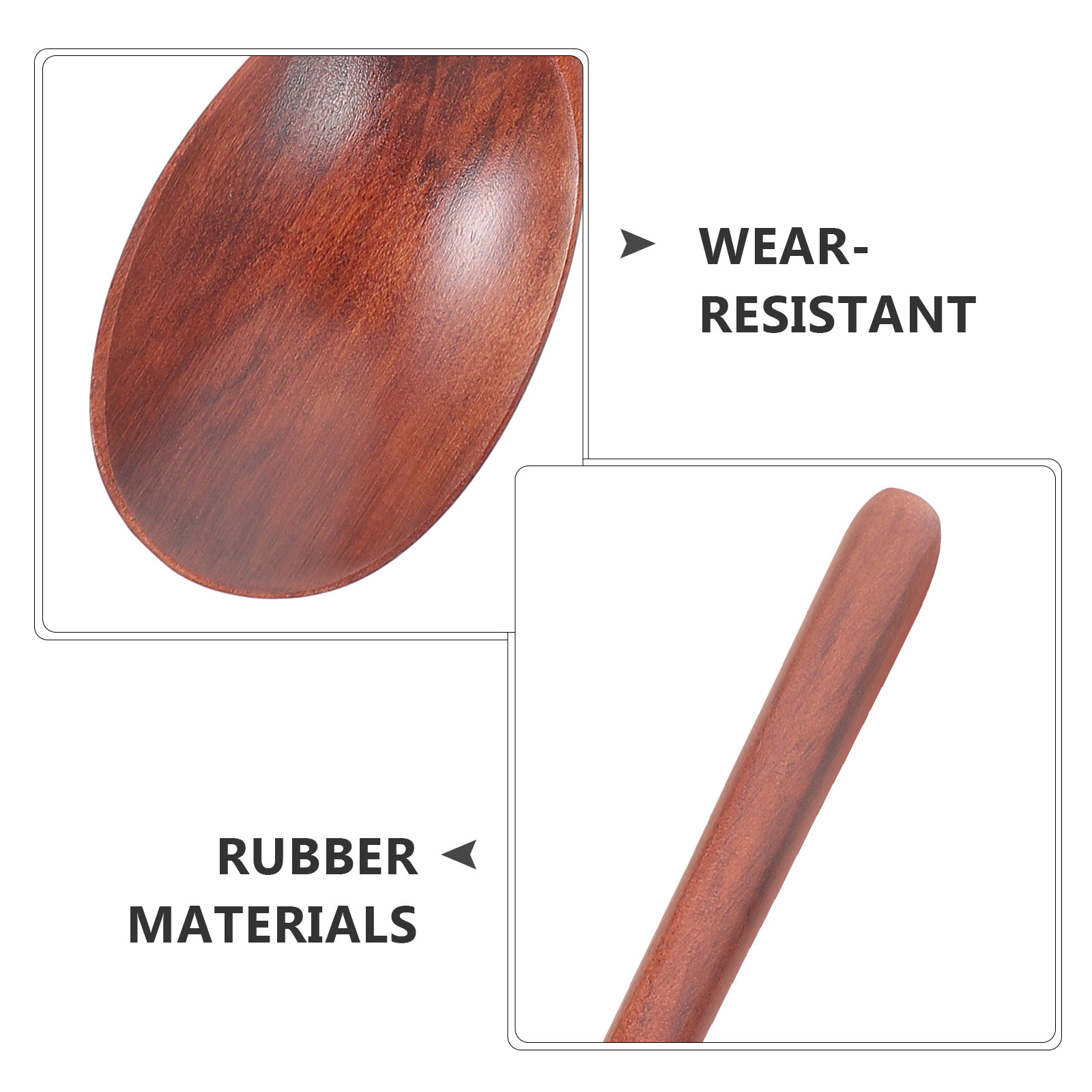 2 Stück Holz-Rührlöffel mit la – Kitchen Baking Utensils Bewertung und Preis
