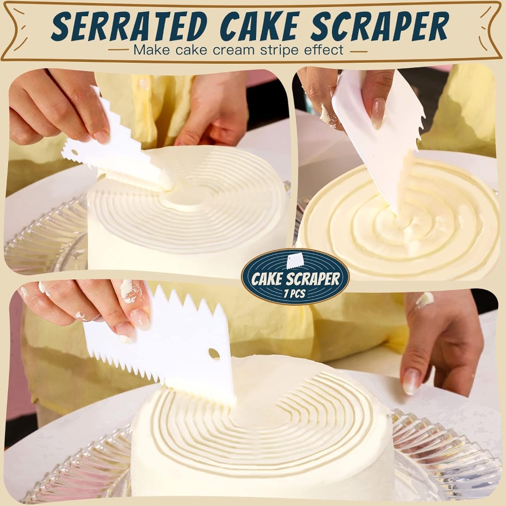 7-teiliges Küchenteig-Schaber- – Kitchen Baking Utensils Bewertung und Preis