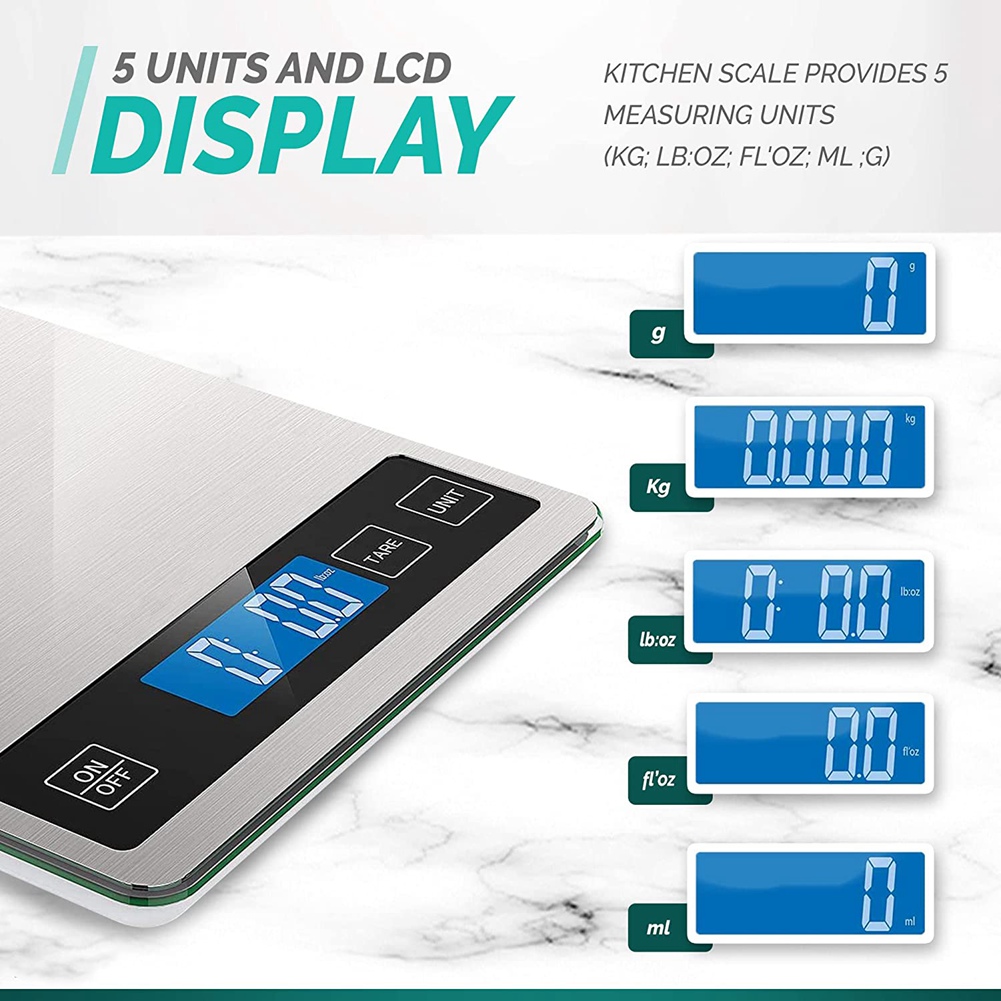 ABHZ-Digitale Küchenwaage - Wi – Baking Kitchen At Home Bewertung und Preis