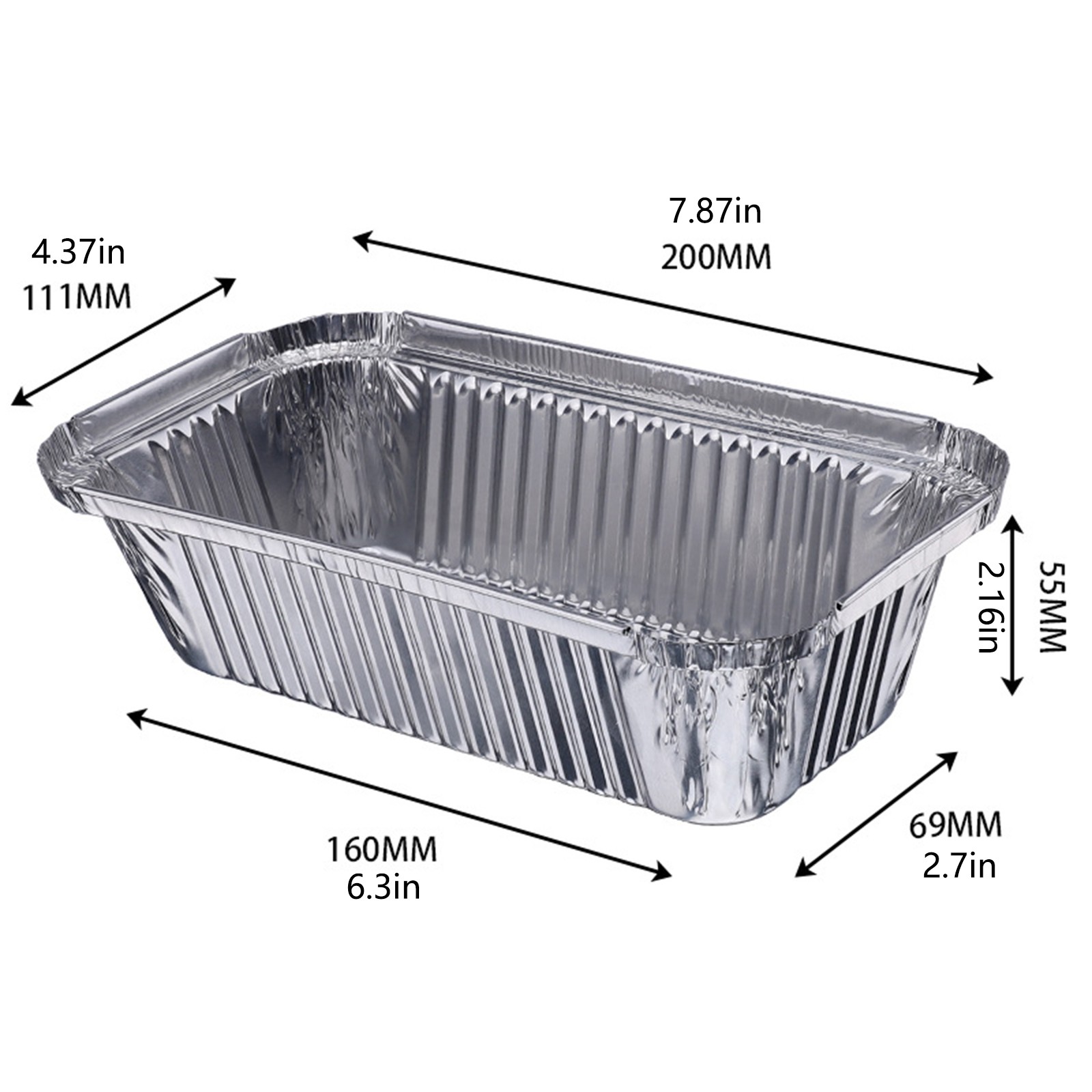 20 stücke Große Tiefe Einweg A – Kitchen Baking Tray Set Bewertung und Preis