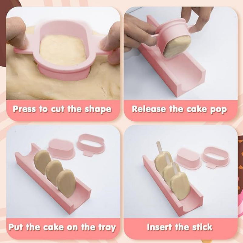 Cake-Pop-Formen-Set mit Antiha – Kitchen Baking Tray Set Bewertung und Preis