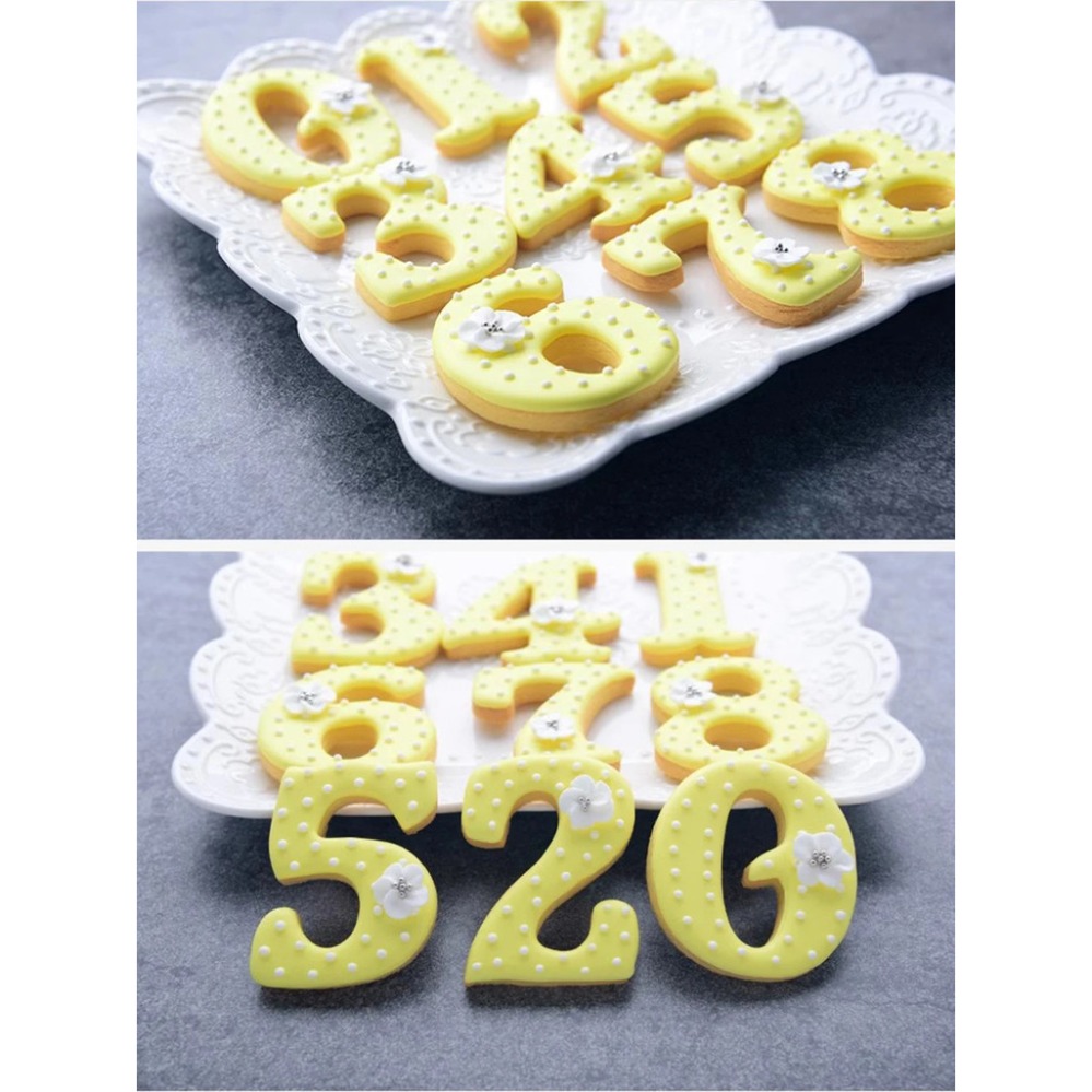 Zahlen-Keksausstecher, Keksfor – Kitchen Baking Cookies Bewertung und Preis