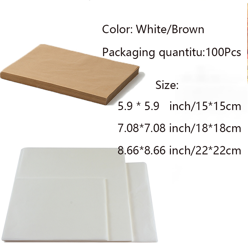 100 Stück Backwerkzeuge, Perga – Kitchen Baking Paper Bewertung und Preis