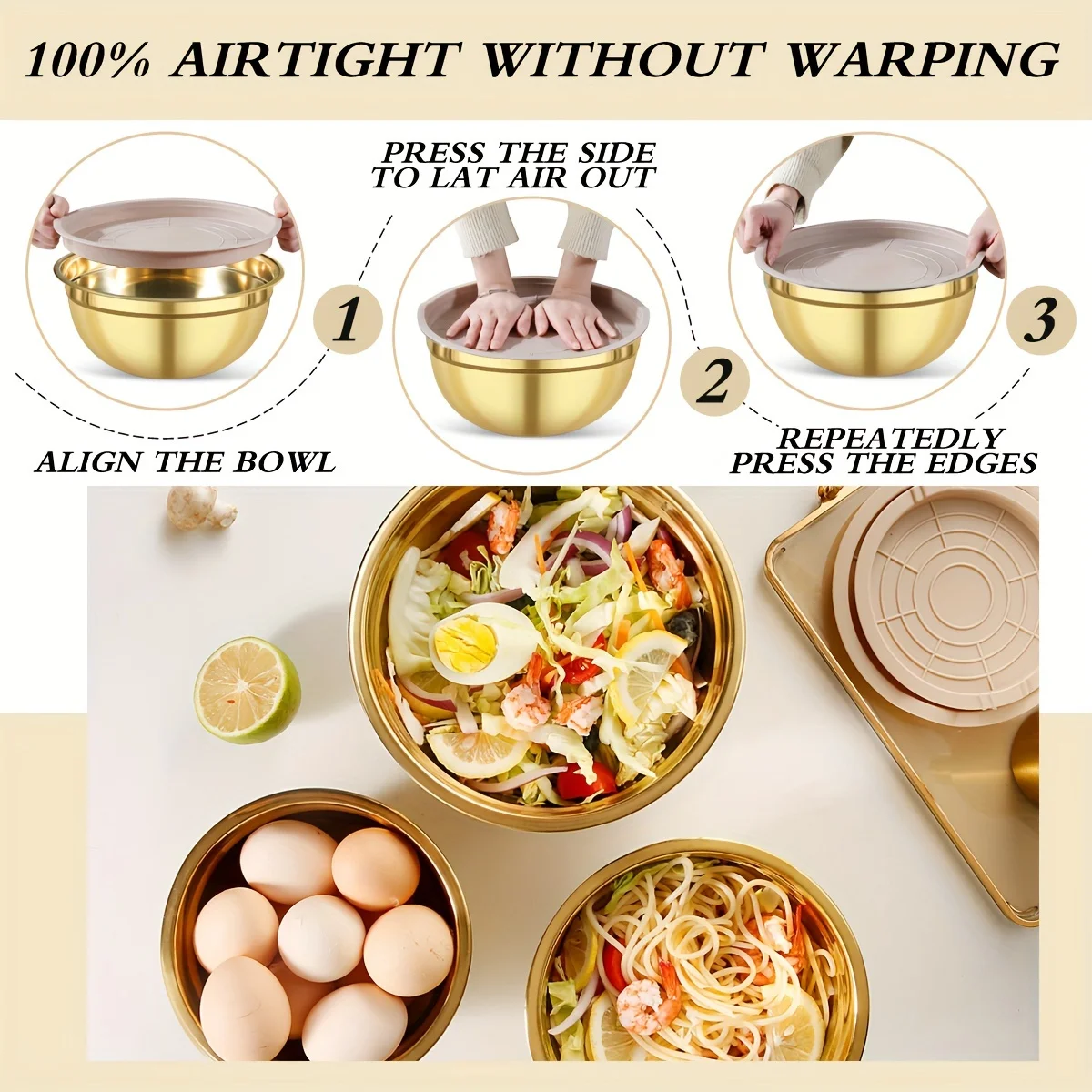 10-teiliges Rührschüssel-Set a – Kitchen Baking Bowls Bewertung und Preis