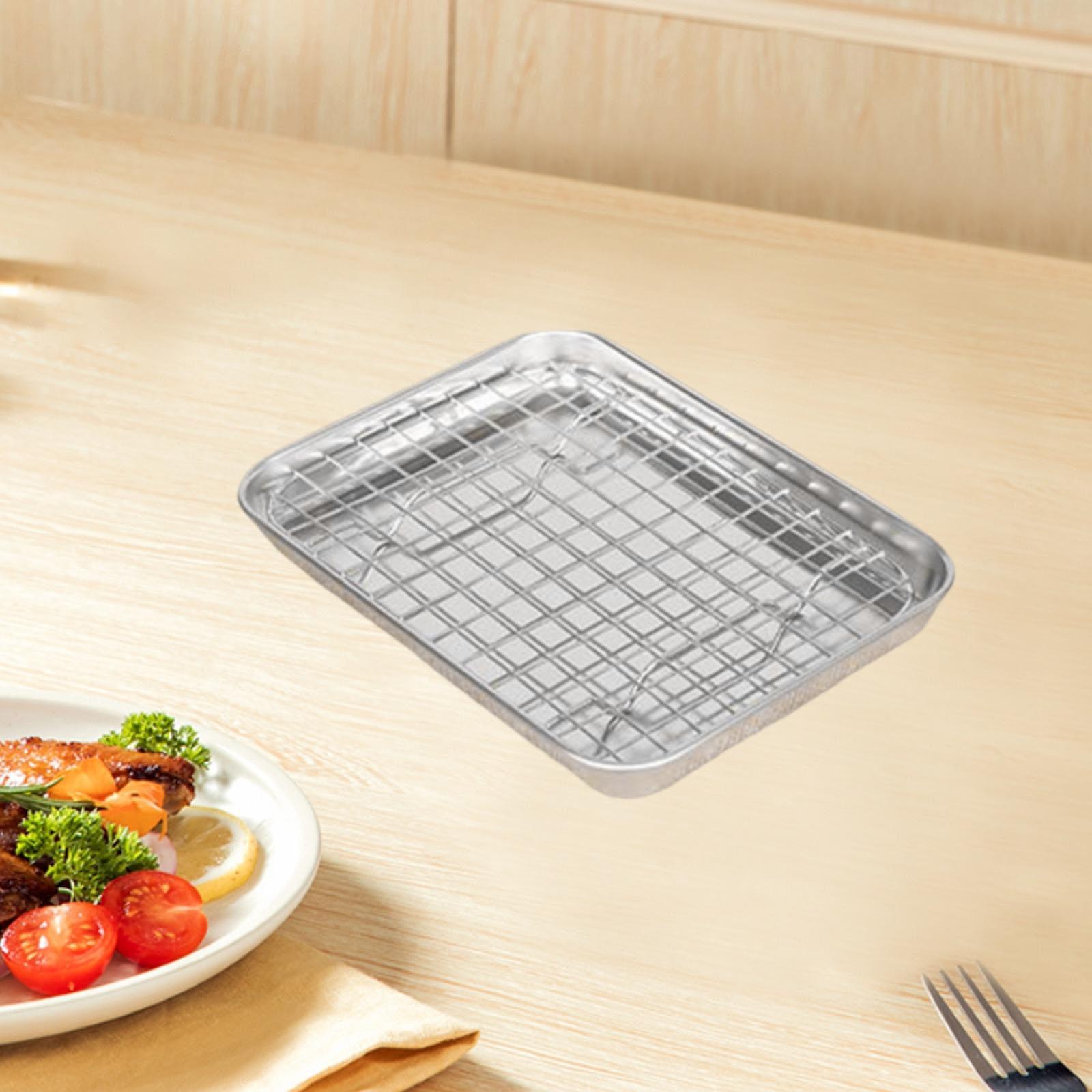 Edelstahl-Backblech mit Gestel – Kitchen Baking Tray Set Bewertung und Preis