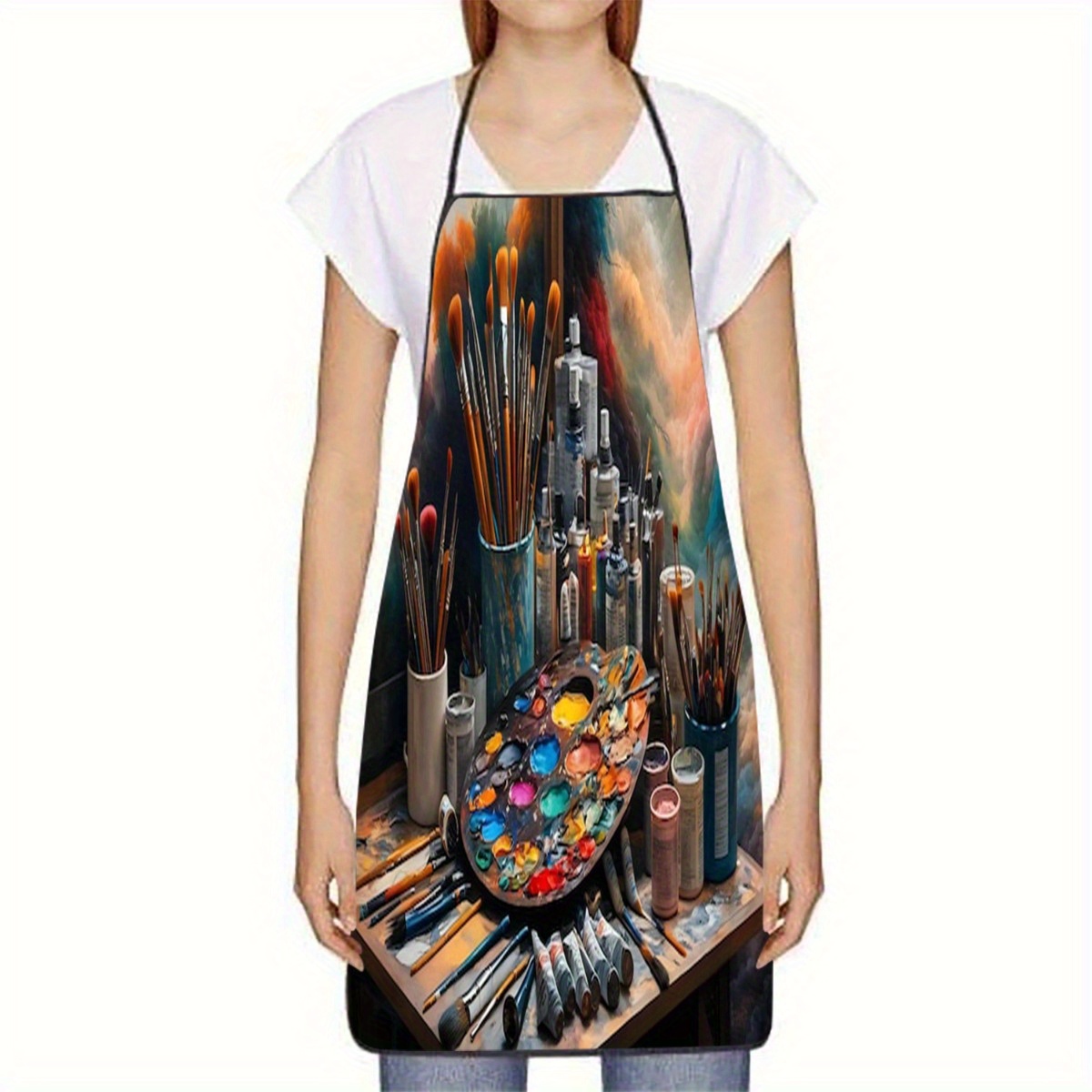 1 Stück ärmellose Polyester-Sc – Baking Kitchen At Home Bewertung und Preis