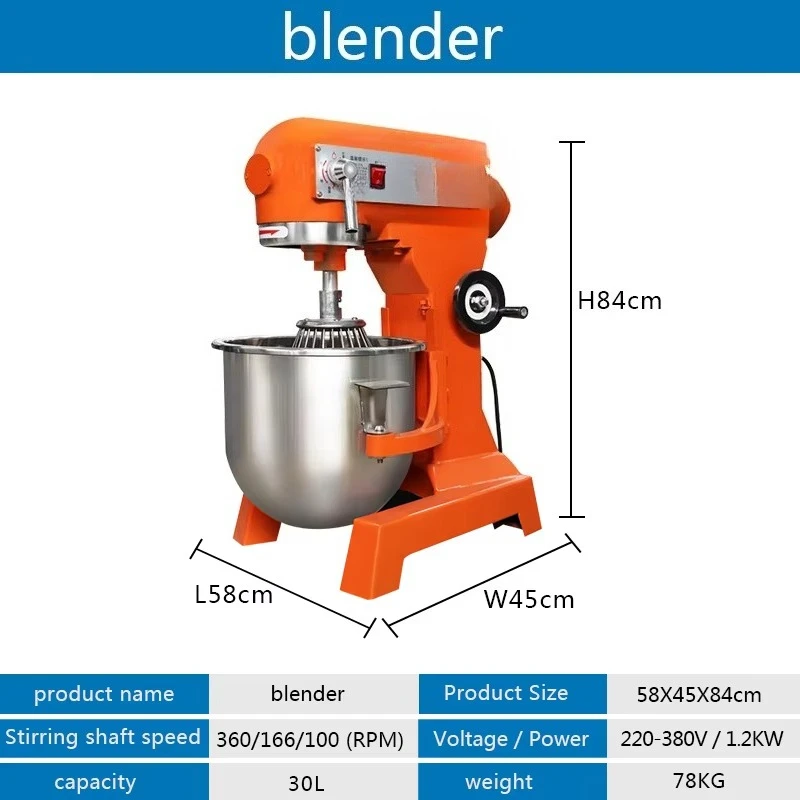 30L Brot-Milch-Backwaren-Teigk – Kitchen Baking Cake Bewertung und Preis