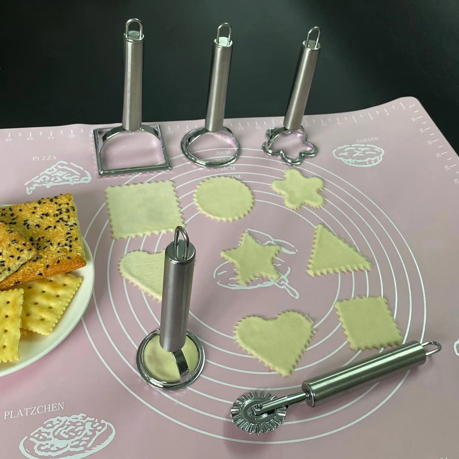 Runde Ravioli-Stempel aus Edel – Baking Kitchen At Home Bewertung und Preis