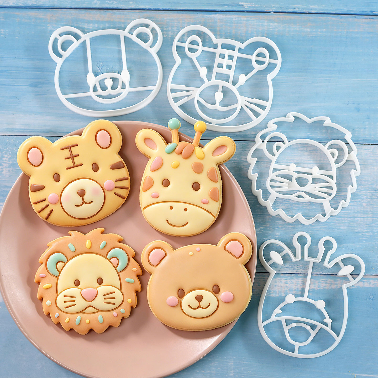 4-teiliges Tier-Plätzchenausst – Kitchen Baking Cake Bewertung und Preis
