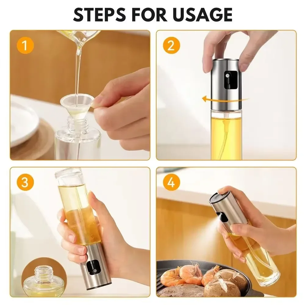 Glas-Ölsprüher zum Kochen, Oli – Kitchen Glass Baking Set Bewertung und Preis