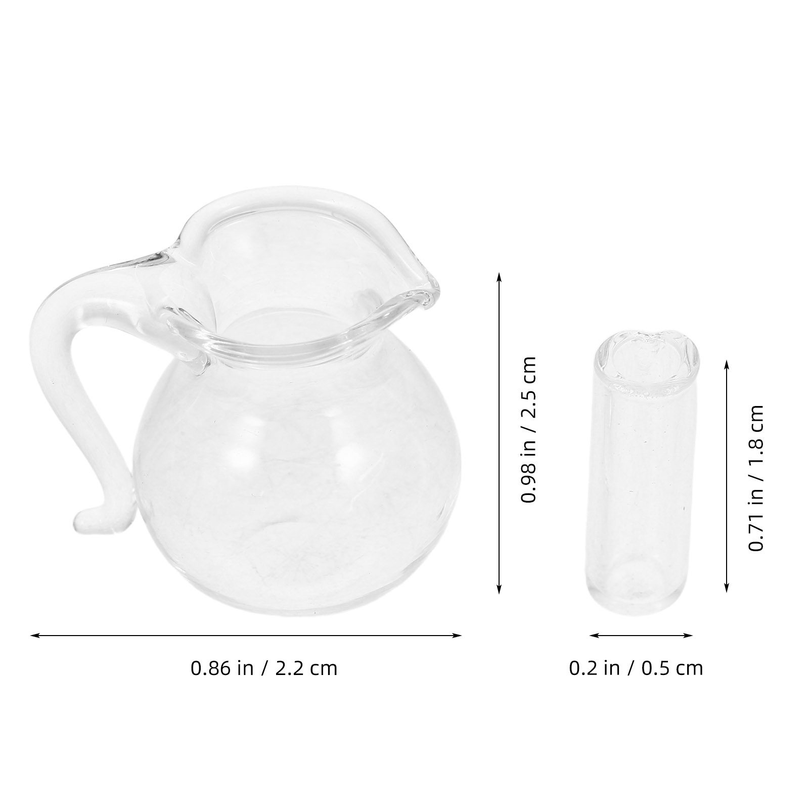 1 Set Mikro-Miniatur-Küchen-Wa – Kitchen Glass Baking Set Bewertung und Preis