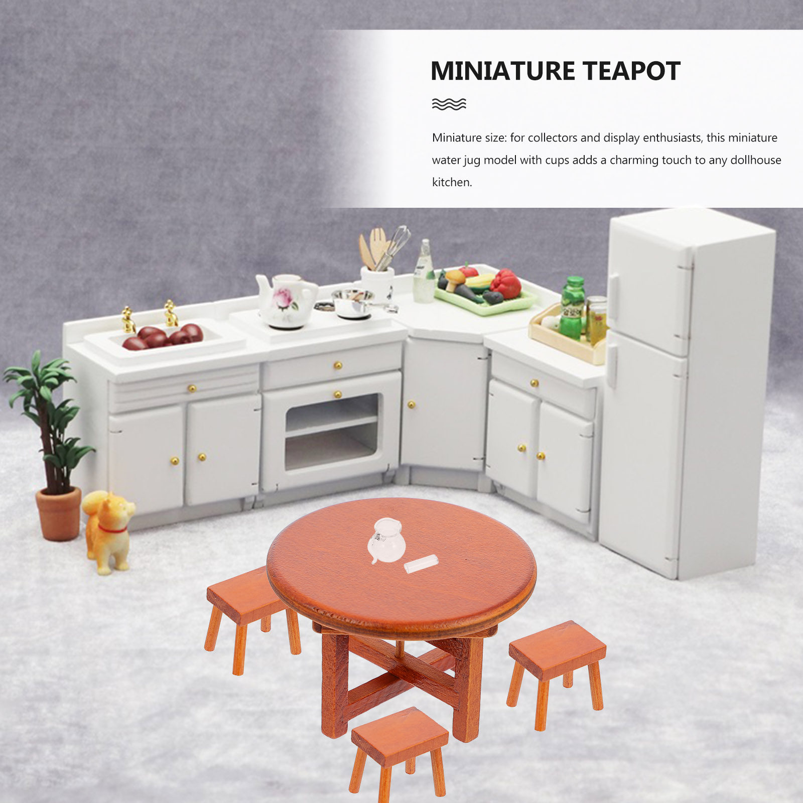 1 Set Mikro-Miniatur-Küchen-Wa – Kitchen Glass Baking Set Bewertung und Preis
