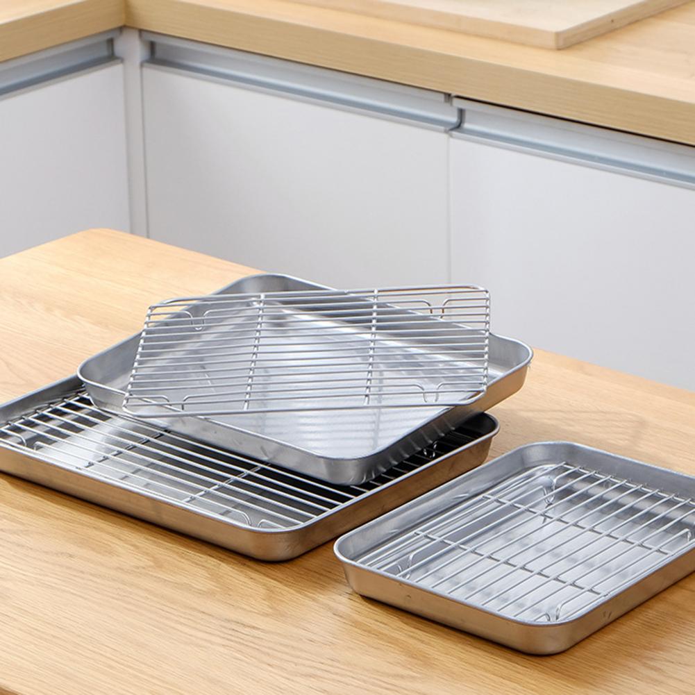 1 Set Edelstahl Ofen Backform  – Kitchen Baking Tray Set Bewertung und Preis