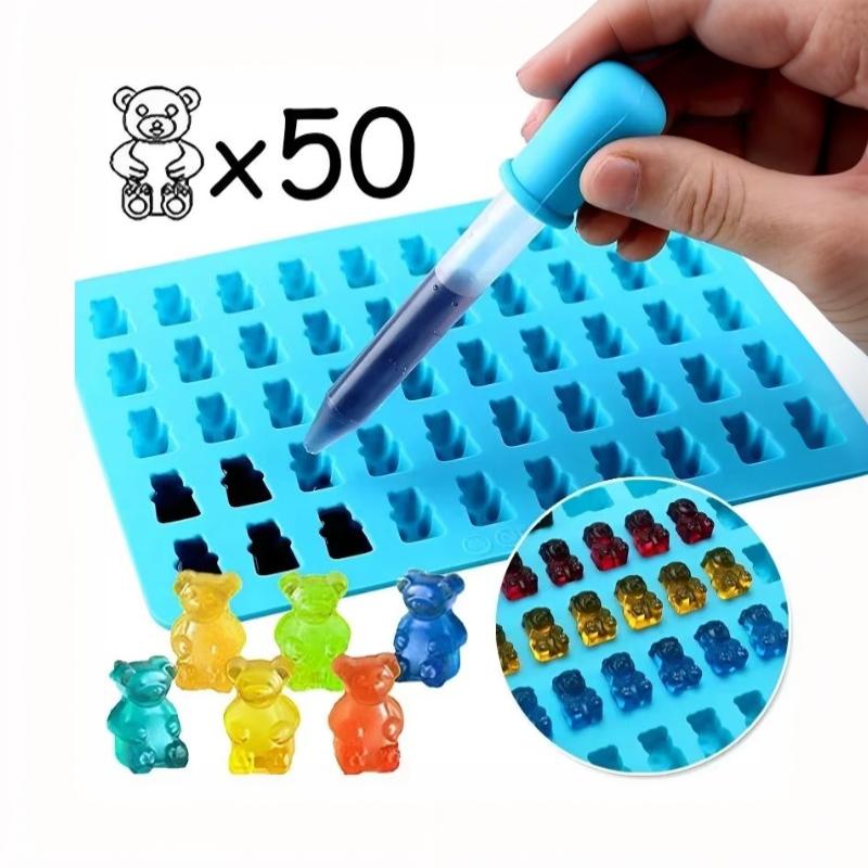 1/5 Stück Bonbon-Gummibärchen- – Kitchen Baking Tray Set Bewertung und Preis