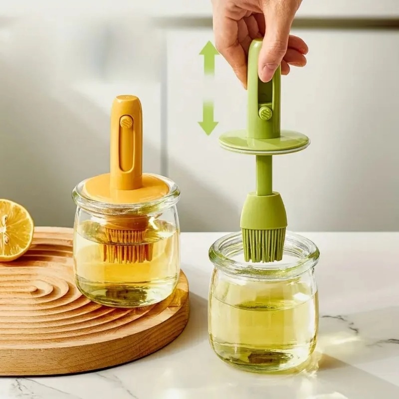 Ölspenderflasche mit Silikonpi – Kitchen Glass Baking Set Bewertung und Preis
