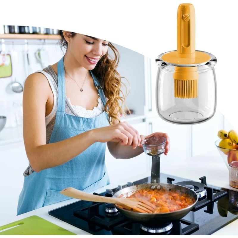 Ölspenderflasche mit Silikonpi – Kitchen Glass Baking Set Bewertung und Preis