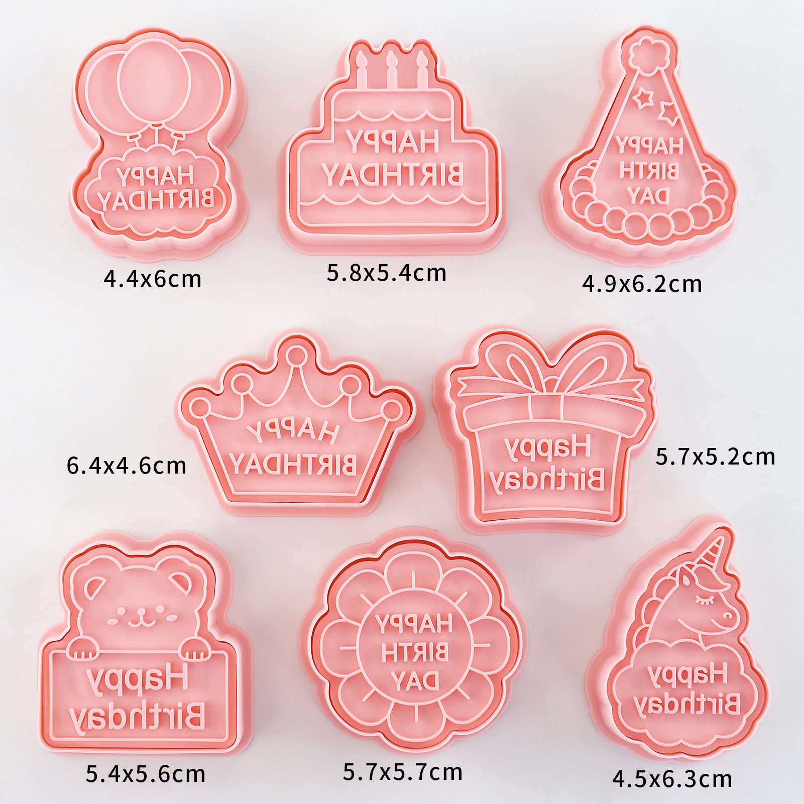 8 Stück Happy Birthday Ausstec – Kitchen Baking Cookies Bewertung und Preis