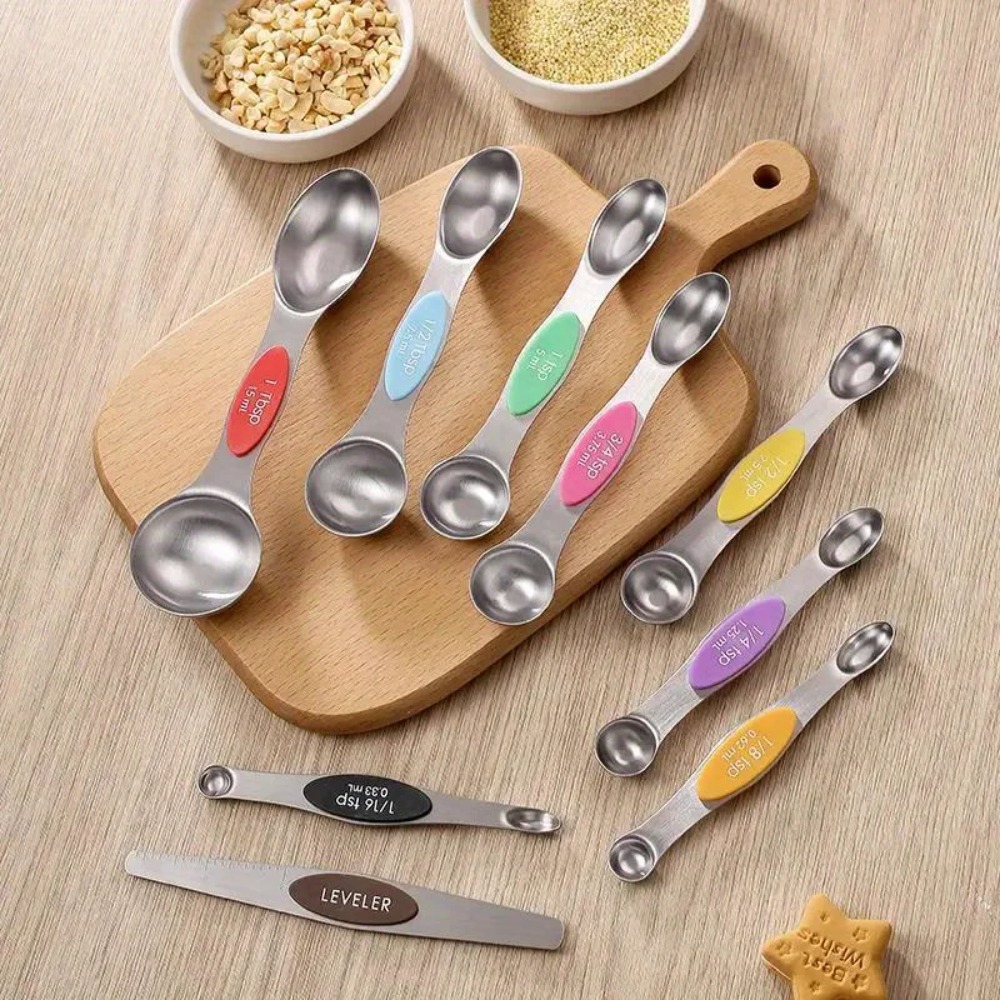 Edelstahl Magnetische Messlöff – Kitchen Glass Baking Set Bewertung und Preis