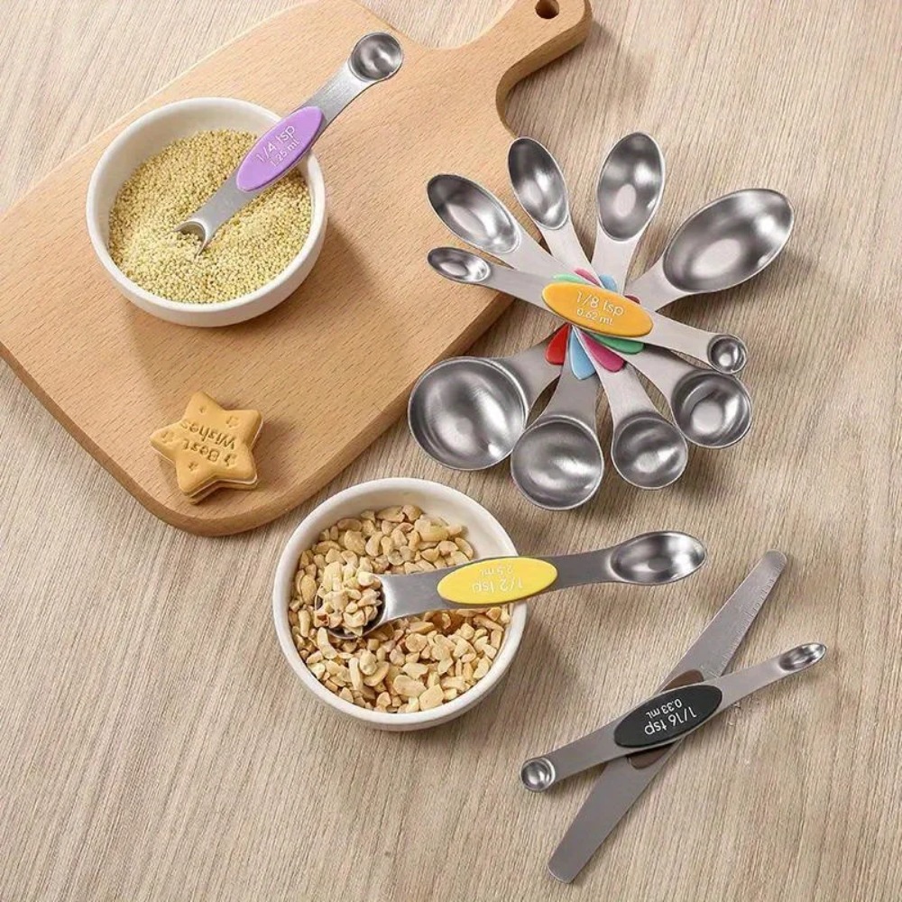 Edelstahl Magnetische Messlöff – Kitchen Glass Baking Set Bewertung und Preis