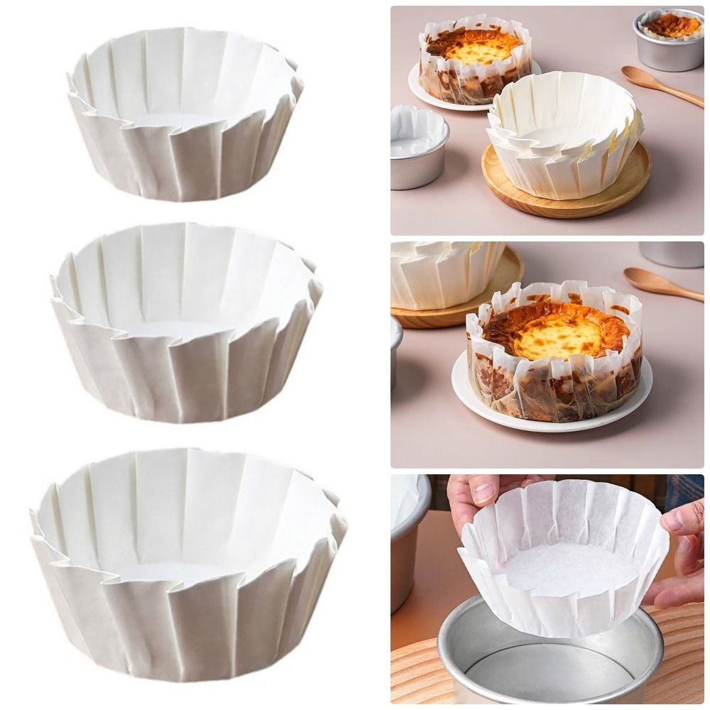 4/6/8inch faltbare Cupcake Lin – Kitchen Baking Paper Bewertung und Preis