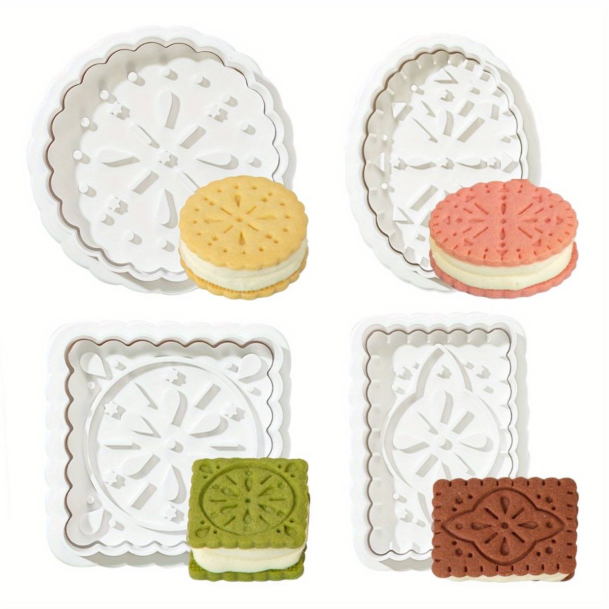 Cookie Form Drücken Typ Sandwi – Kitchen Baking Cookies Bewertung und Preis