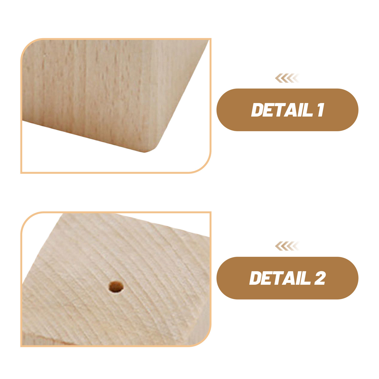 2 Stück Holzblumen-Nagelunterl – Kitchen Baking Cake Bewertung und Preis