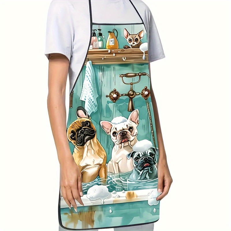 Modische Schürze mit Cartoon-H – Baking Kitchen At Home Bewertung und Preis