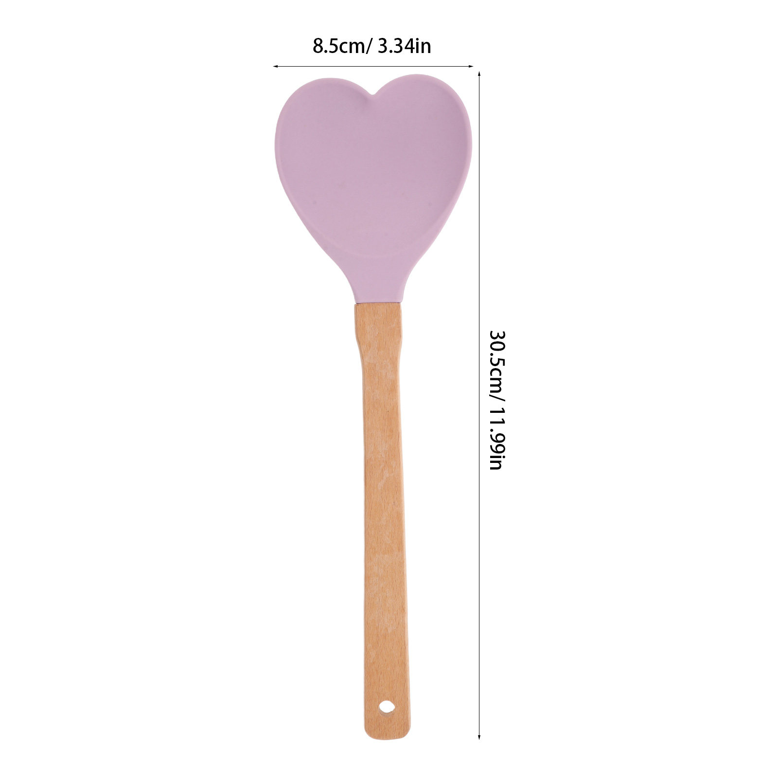 Herzförmiger Silikon-Spatel mi – Kitchen Baking Utensils Bewertung und Preis