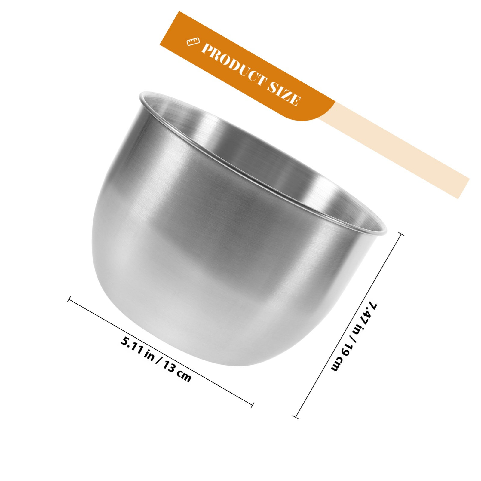 Tiefe Edelstahl-Rührschüssel,  – Kitchen Baking Bowls Bewertung und Preis
