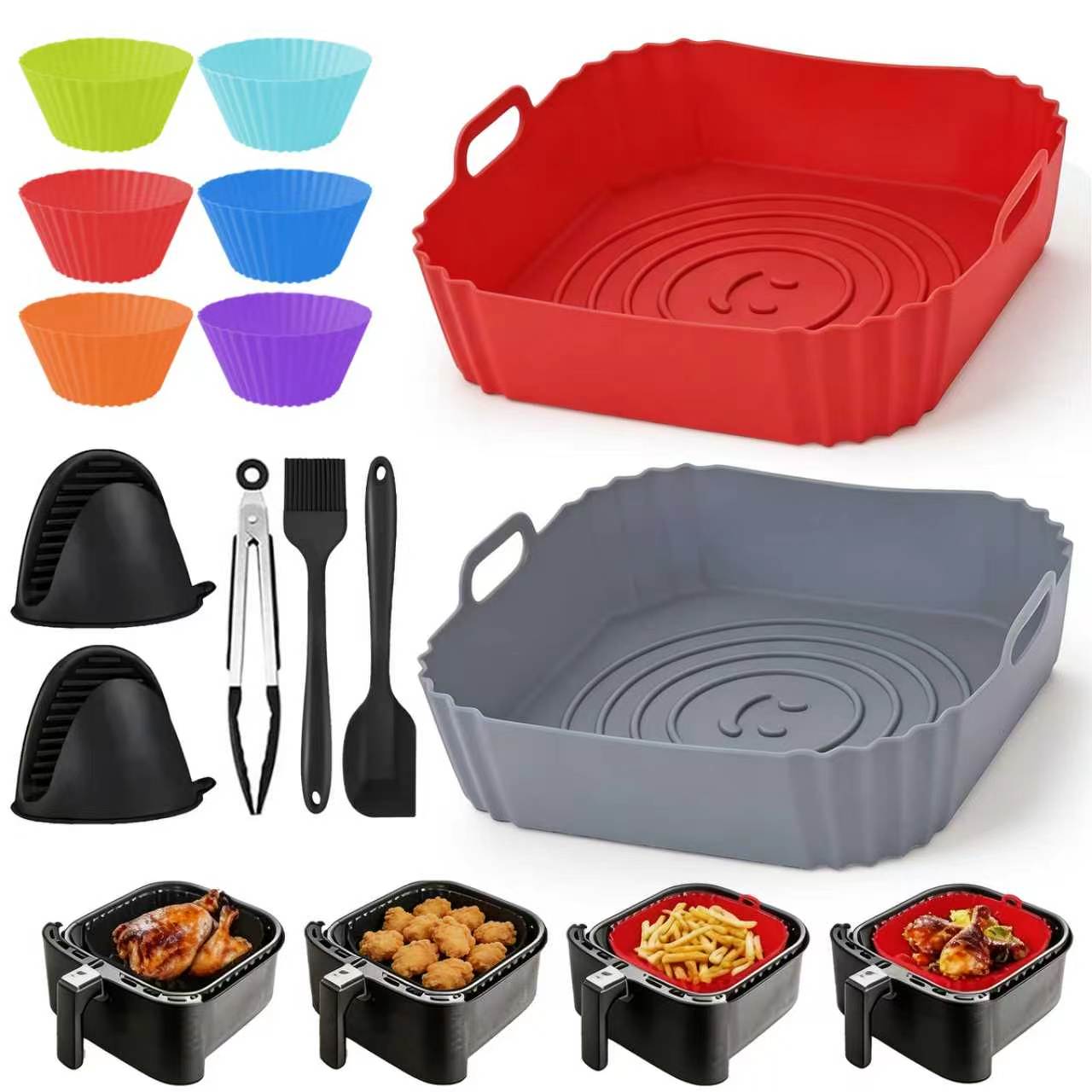2-teiliges Wiederverwendbares  – Kitchen Baking Tray Set Bewertung und Preis