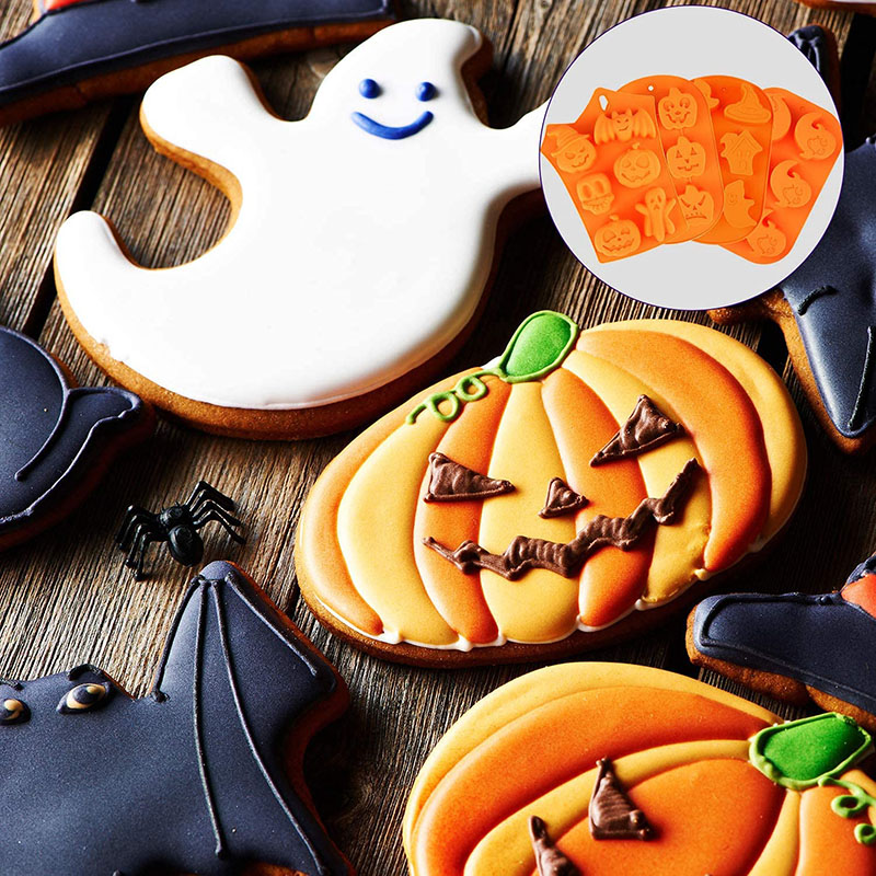 Halloween-Formen, antihaftbesc – Kitchen Baking Utensils Bewertung und Preis