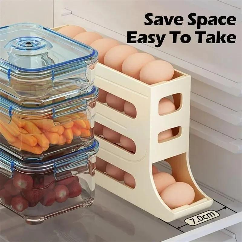 Kühlschrank Eier Lagerung Box  – Kitchen Baking Tray Organizer Bewertung und Preis