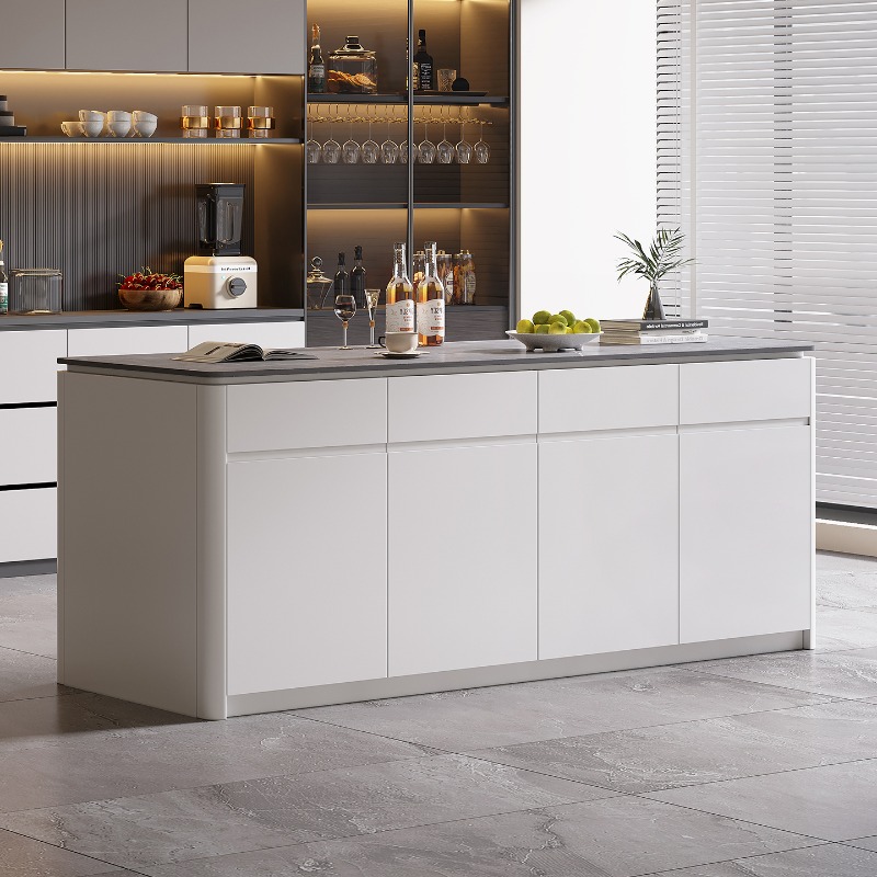 Küche Insel Schrank Individuel – Kitchen Island Baking Table Bewertung und Preis