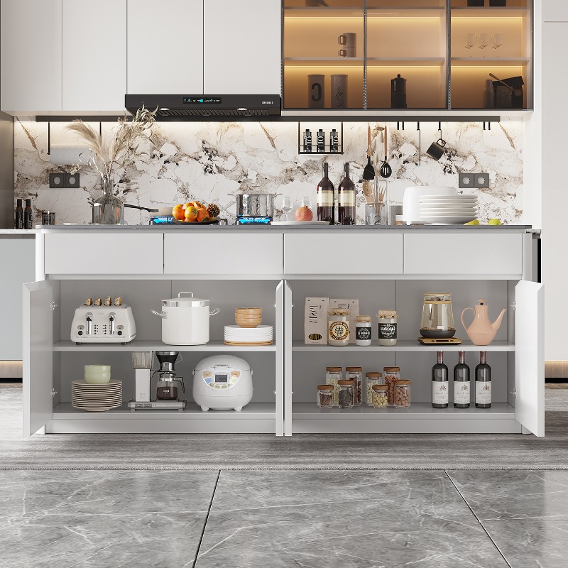 Küche Insel Schrank Individuel – Kitchen Island Baking Table Bewertung und Preis