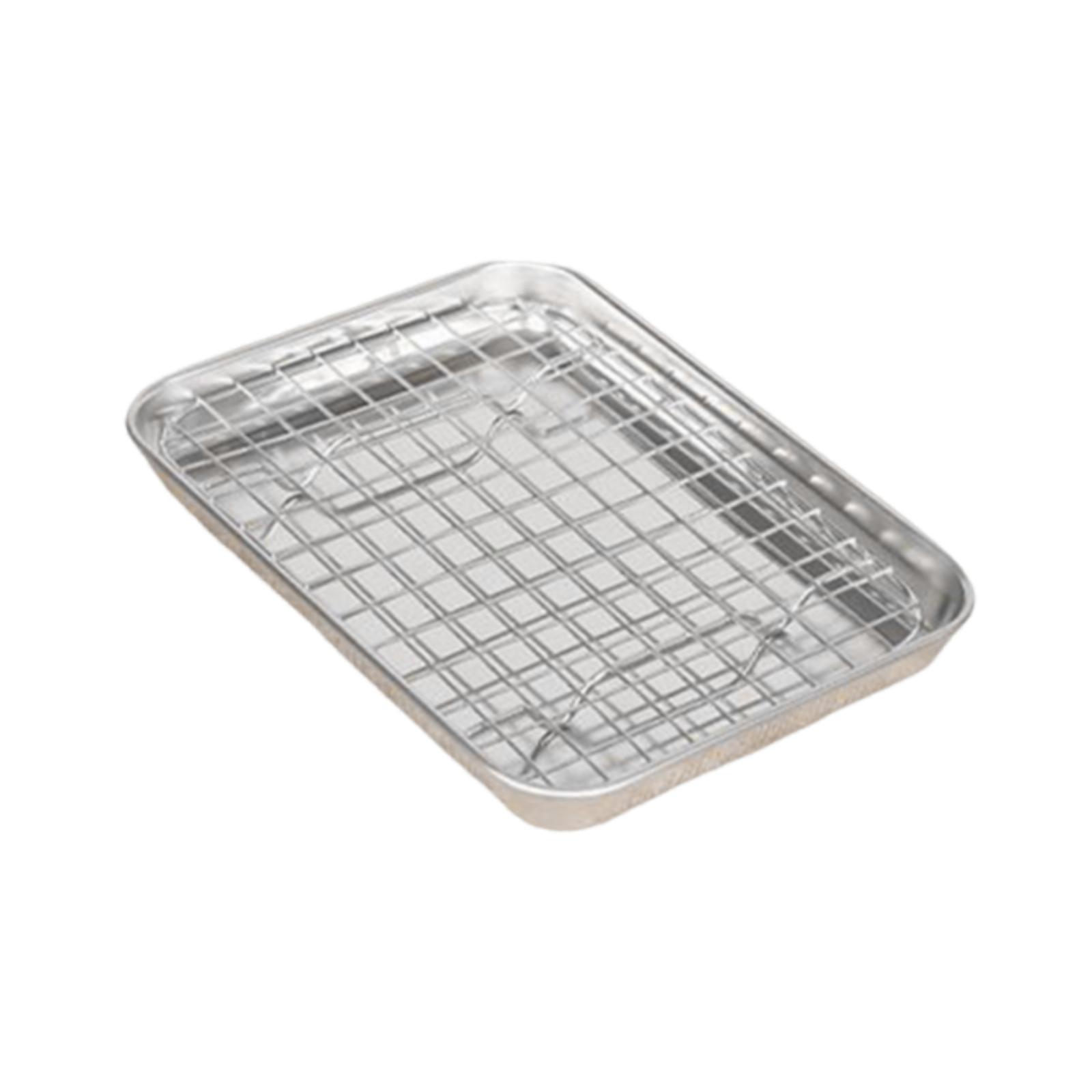 Backblech mit Drahtgitter Lang – Kitchen Baking Tray Set Bewertung und Preis