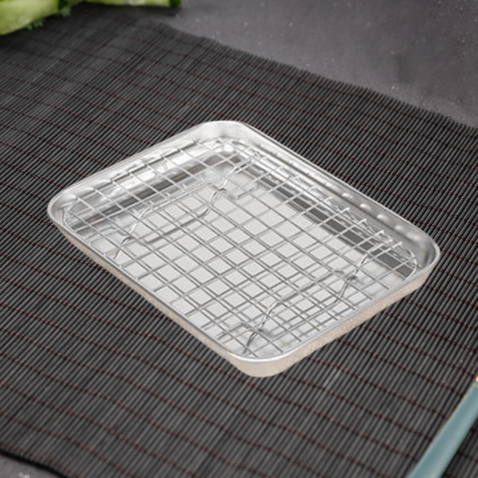 Backblech mit Drahtgitter Lang – Kitchen Baking Tray Set Bewertung und Preis